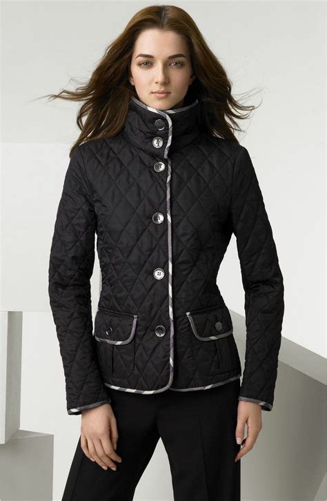 burberry quilted long jacket|burberry quilted jacket nordstrom.